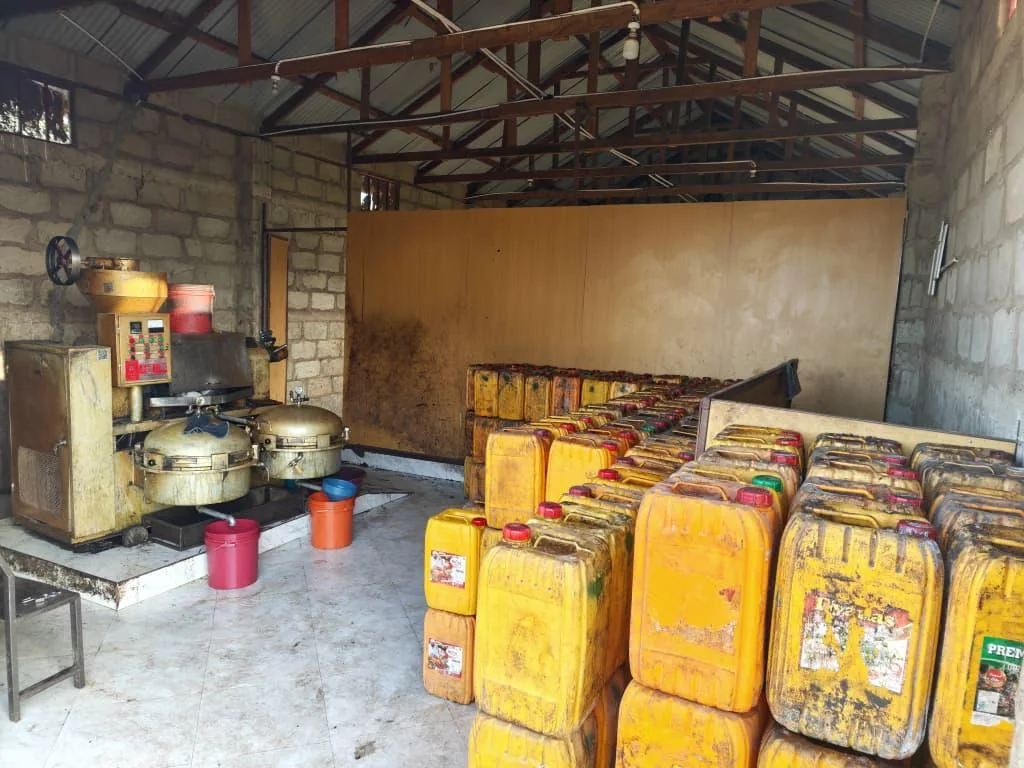 Sunflower Oil Production
